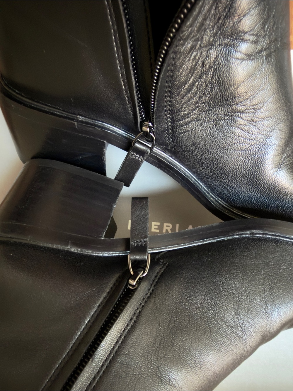 Everlane The City Boot Black Leather Women’s Size 8 - Picture 9 of 12